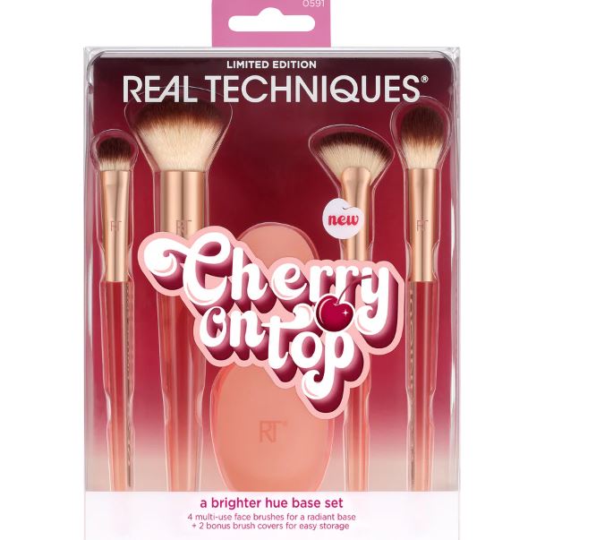 Real Techniques Limited Edition Cherry On Top A Brighter Hue Base Set
