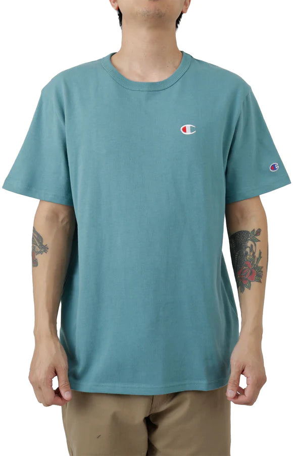 Champion Heritage Embroidered Teal T-Shirt