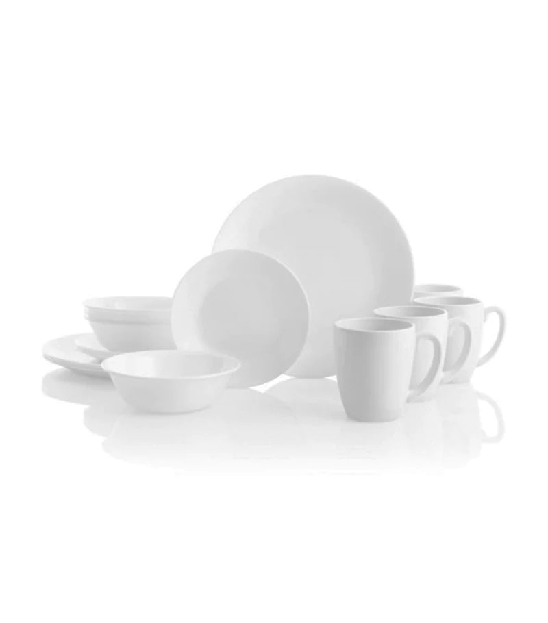 Corelle 16-Piece Classic Set - Winter Frost White