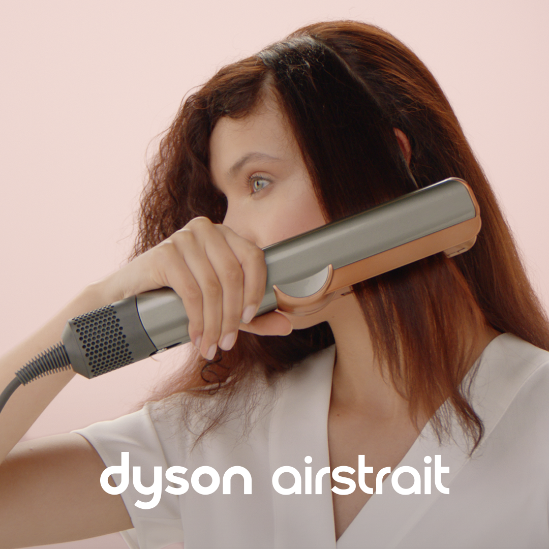 Dyson Airstrait Nickel/Copper