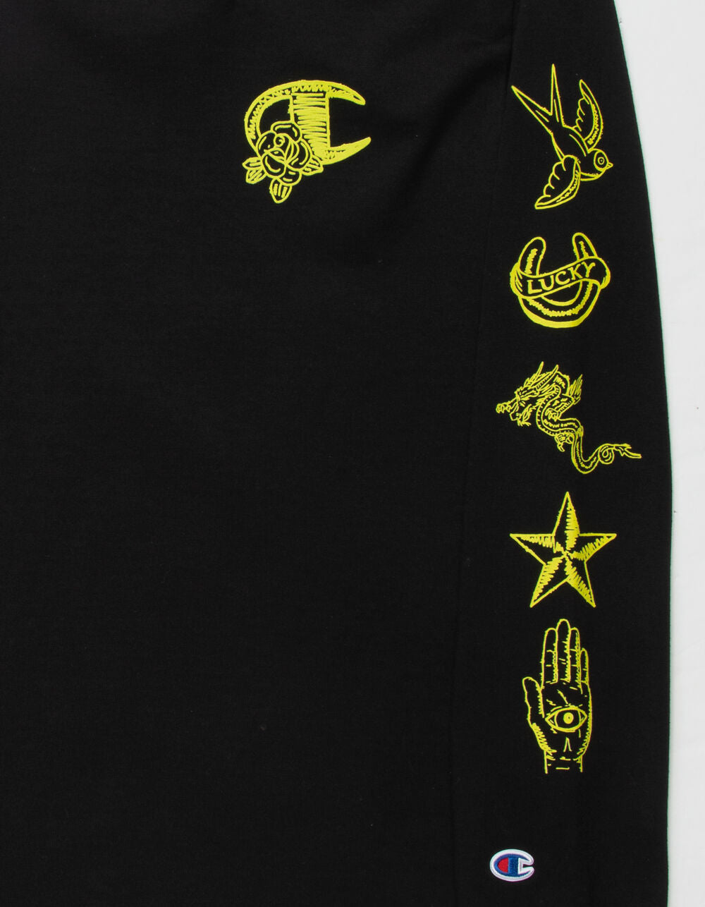 Champion Doodle Tattoo Mens Tee