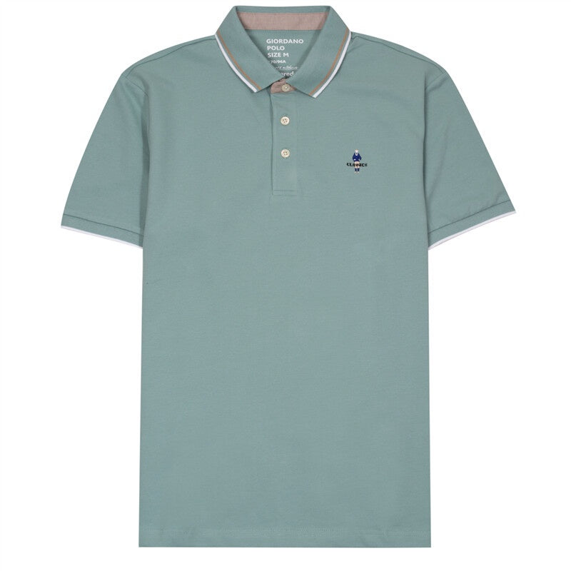 GIORDANO Men's Classic Man Polo