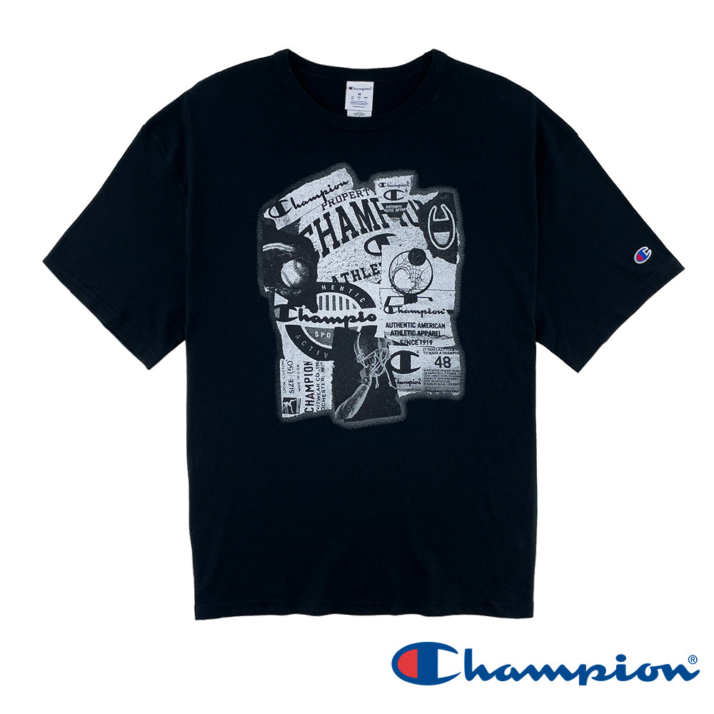Champion Men's Cut & Paste Midweight T-Shirt
