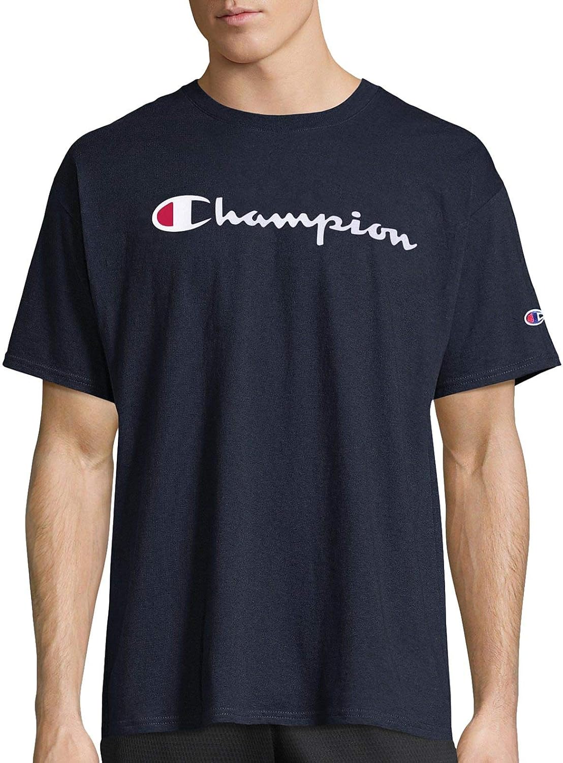 Champion mens Classic Jersey Graphic T-shirt T-Shirt