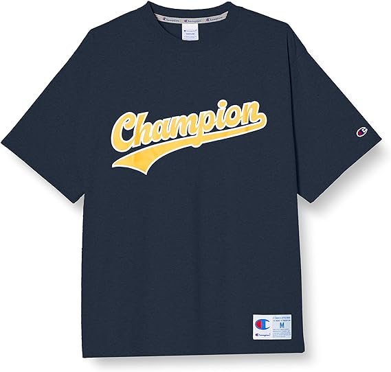 Champion C3-W308 Men's Short Sleeve T-Shirt Graphic Logo Print