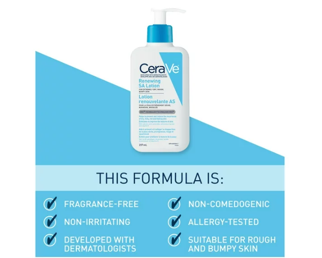 CeraVe SA Lotion for Rough & Bumpy Skin