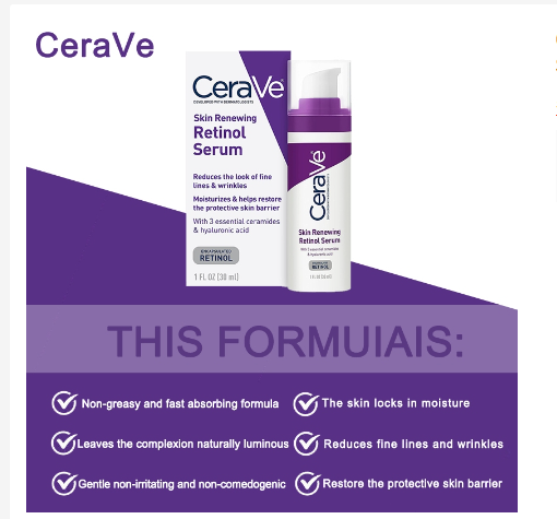 CeraVe Skin Renewing Retinol Serum 30ml
