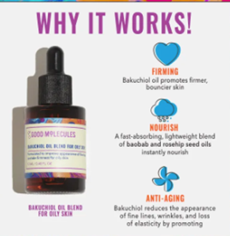 Good Molecules Bakuchiol Oil Blend for Oily Skin 12ml