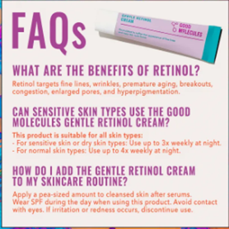 Good Molecules Gentle Retinol Cream 30 ML