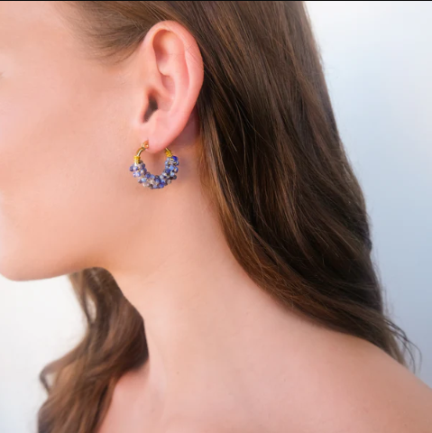Arete Lazuli Hoops