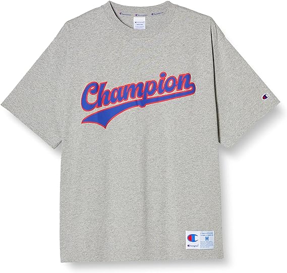 Champion C3-W308 Men's Short Sleeve T-Shirt Graphic Logo Print