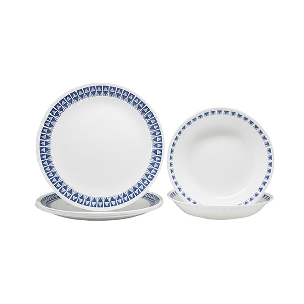 Corelle 6pc Set Wheeler Diamond