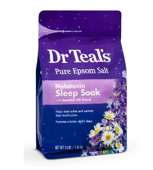 Dr. Teals Pure Epsom Salt Melatonin Sleep Soak with Essential Oil Blend