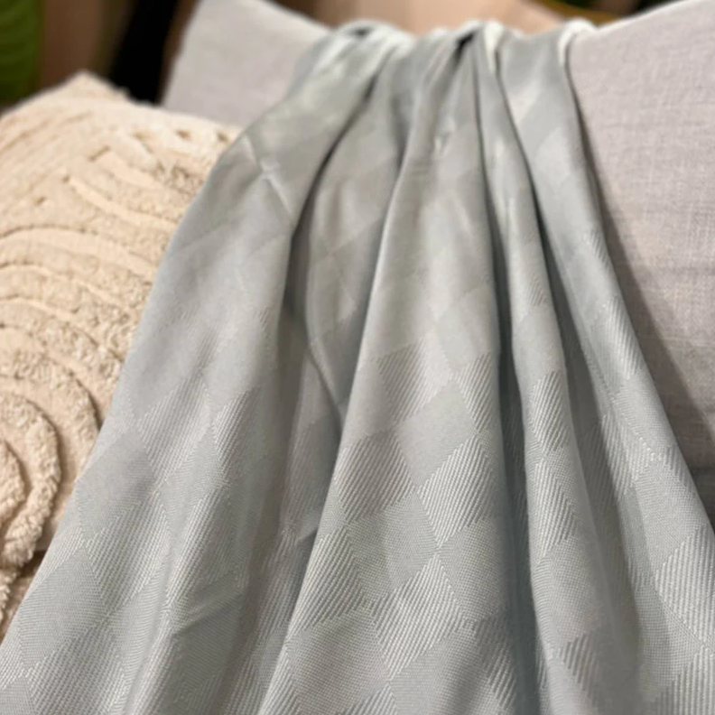 Linen & Homes Bamboo Muslin Throw Blanket