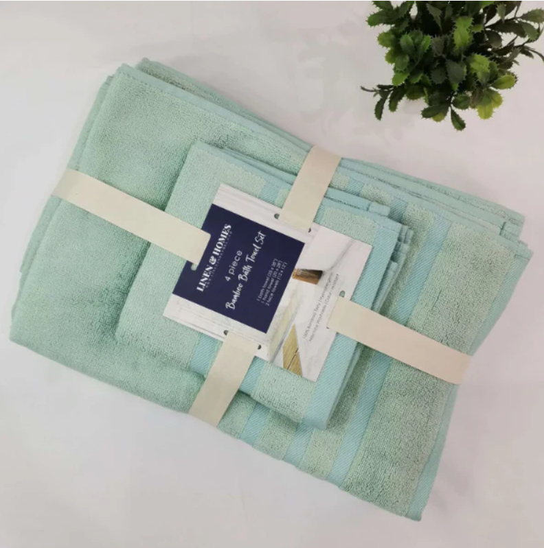 Linen & Homes 100% Bamboo Bath and Hand Towel