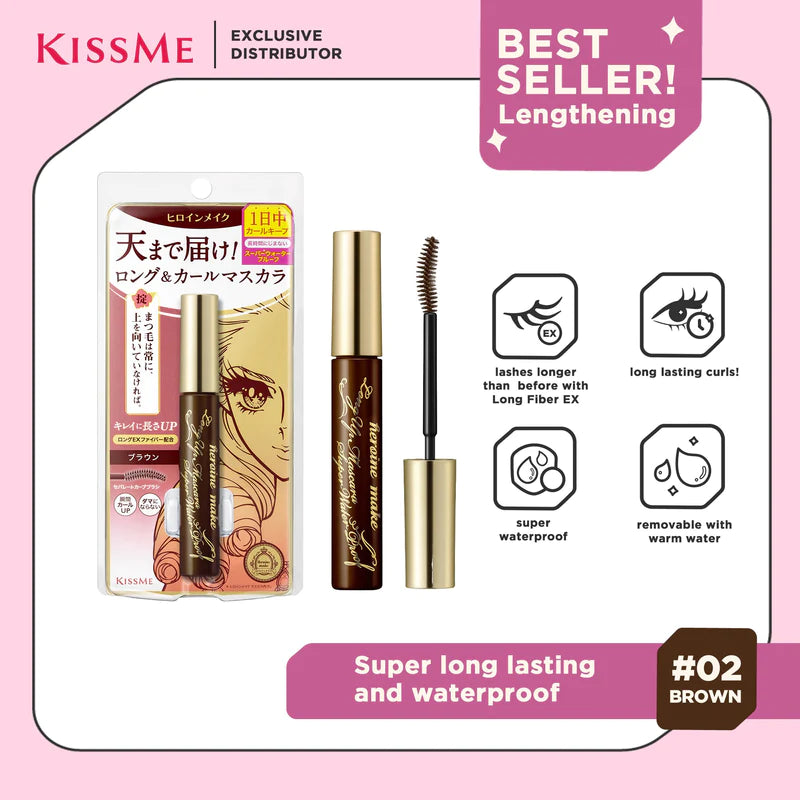 KISSME HEROINE MAKE LONG UP MASCARA SUPER WATERPROOF