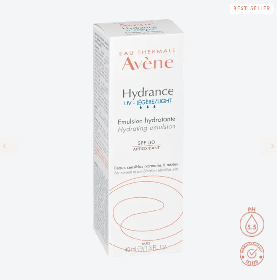Avene Hydra UV Light Emulsion SPF30 40ml