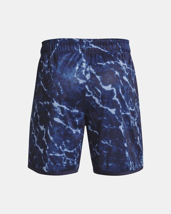 UnderArmour Men's Project Rock Mesh Printed Shorts