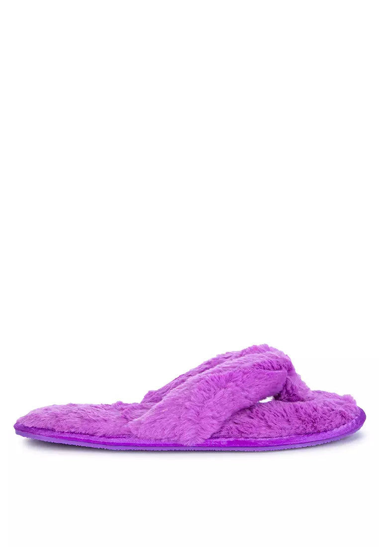 Appetite Bedroom Slippers Cali Purple S 38-39