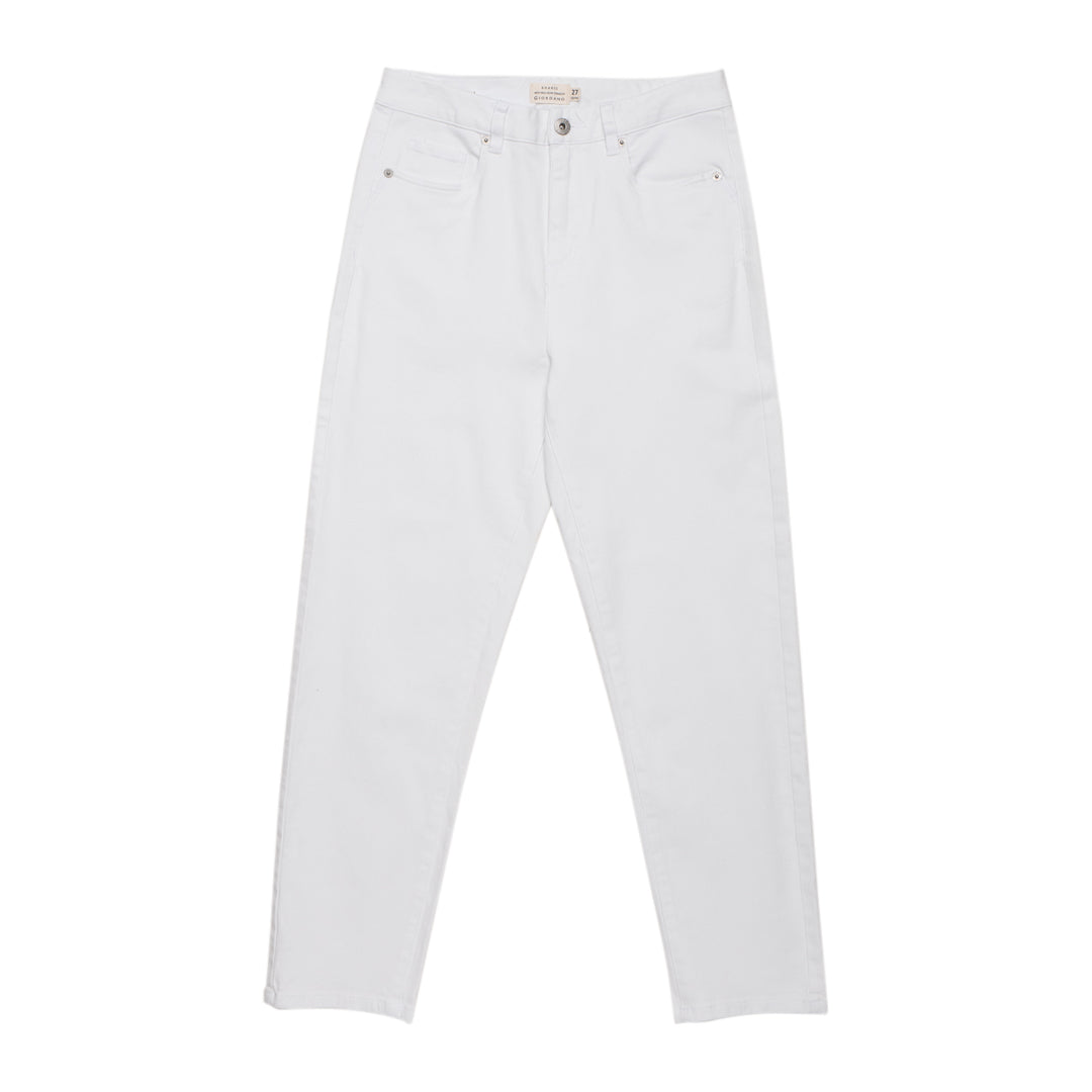 GIORDANO Women's High Waist Straight Pants