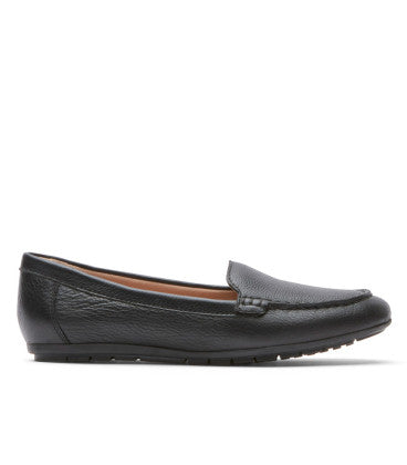 Rockport Demisa II Plain Moc Womens Black S-6