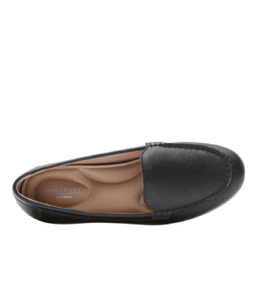 Rockport Demisa II Plain Moc Womens Black S-6