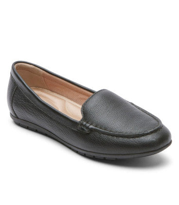 Rockport Demisa II Plain Moc Womens Black S-6