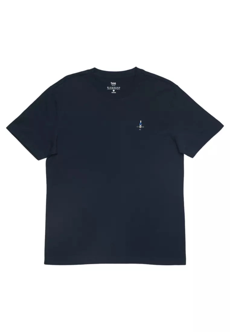 GIORDANO Men's Classic Man Tee