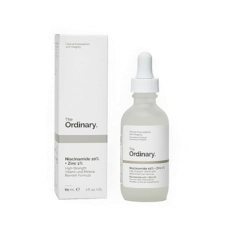 The Ordinary Niacinamide 10% + Zinc 1% High Strength Vitamin and Mineral Blemish Formula 60ml