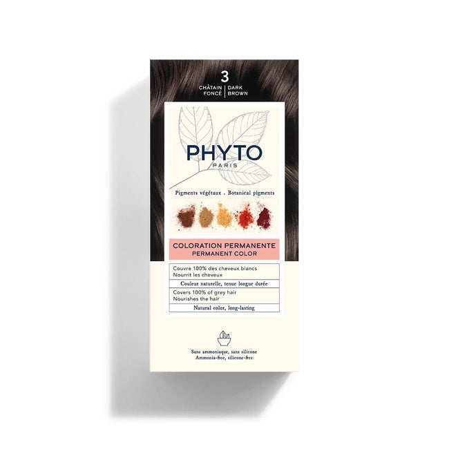 Phyto HAIR COLOR 3 DARK BROWN