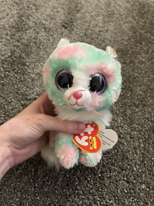 Ty Beanie Boos - Opal the Pastel Cat