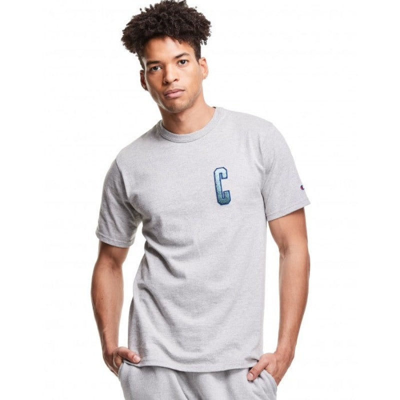 Champion Heritage Tee Block C Ombre Logo Applique