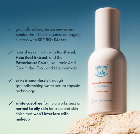 Happy Skin Hyaluronic Sun Serum Spf 50+ PA++++