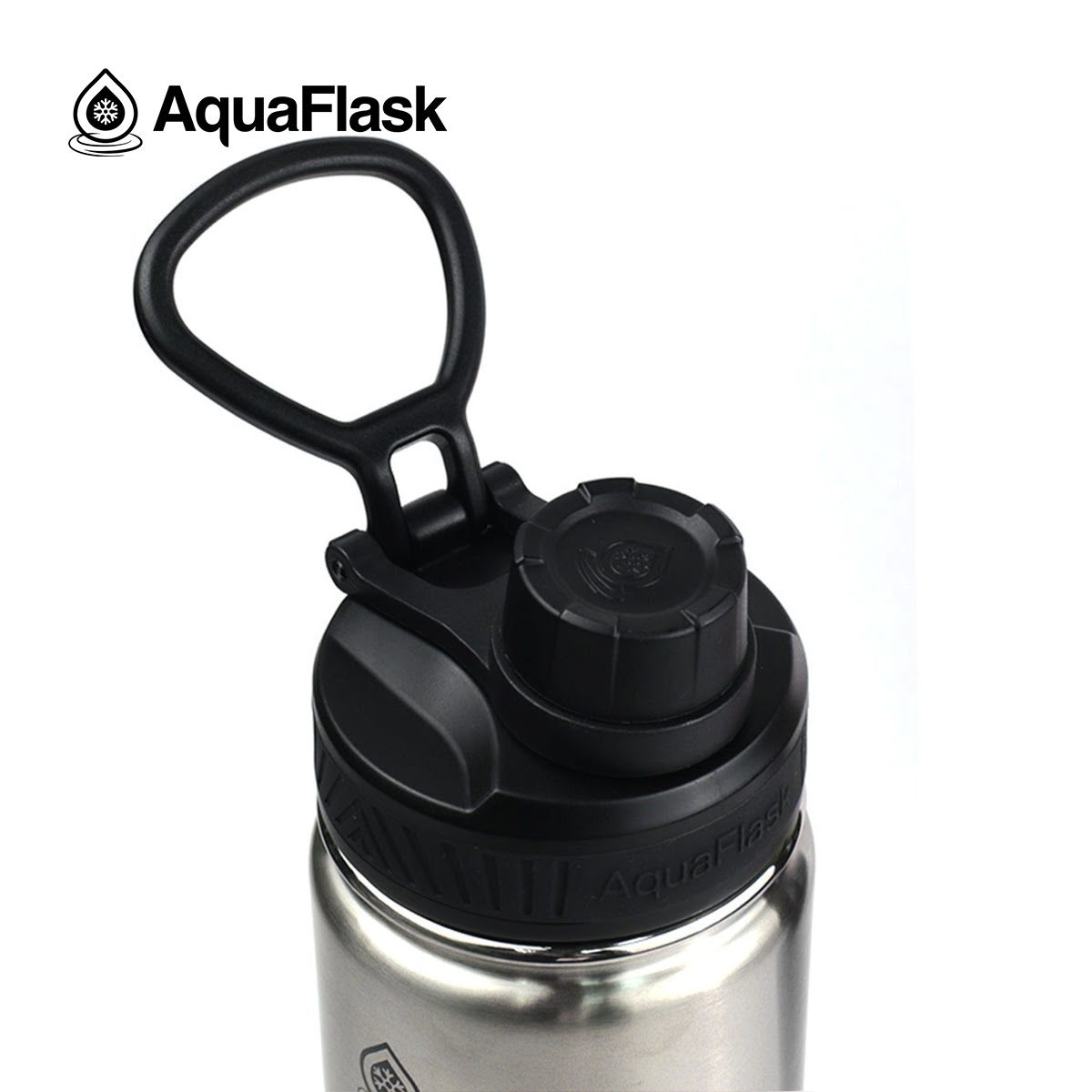 AQUAFLASK (18oz) Wide Mouth w/ Spout Lid - V2