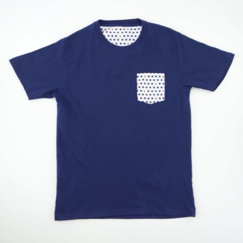 Emissus Tee Cherry Bomb - Navy Blue