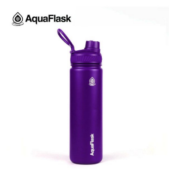 AQUAFLASK (22oz) Wide Mouth w/ Spout Lid - V2