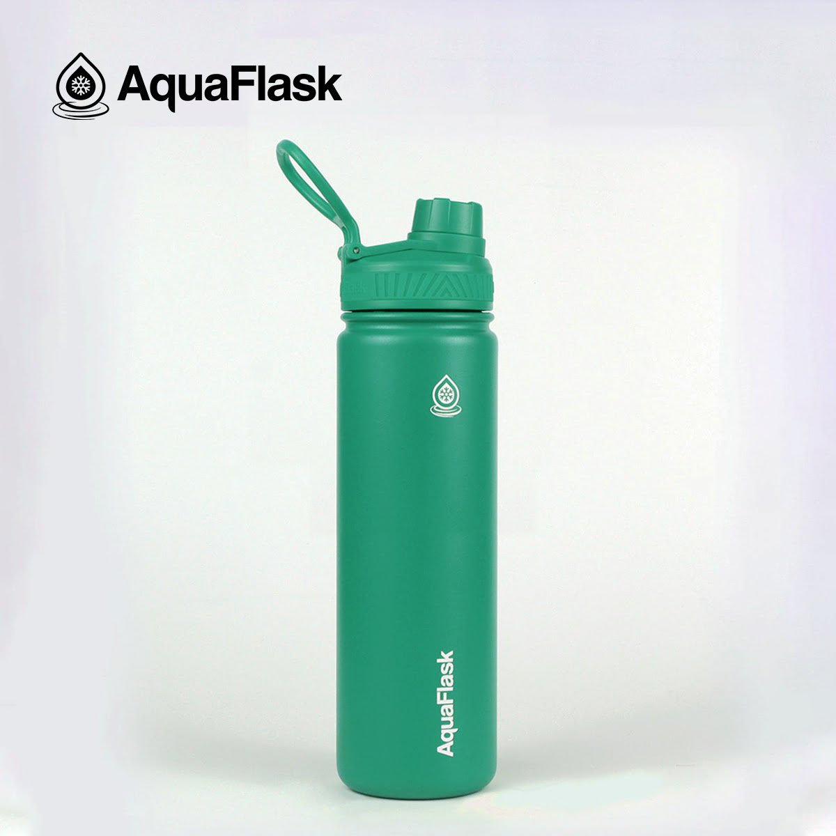 AQUAFLASK (22oz) Wide Mouth w/ Spout Lid - V2