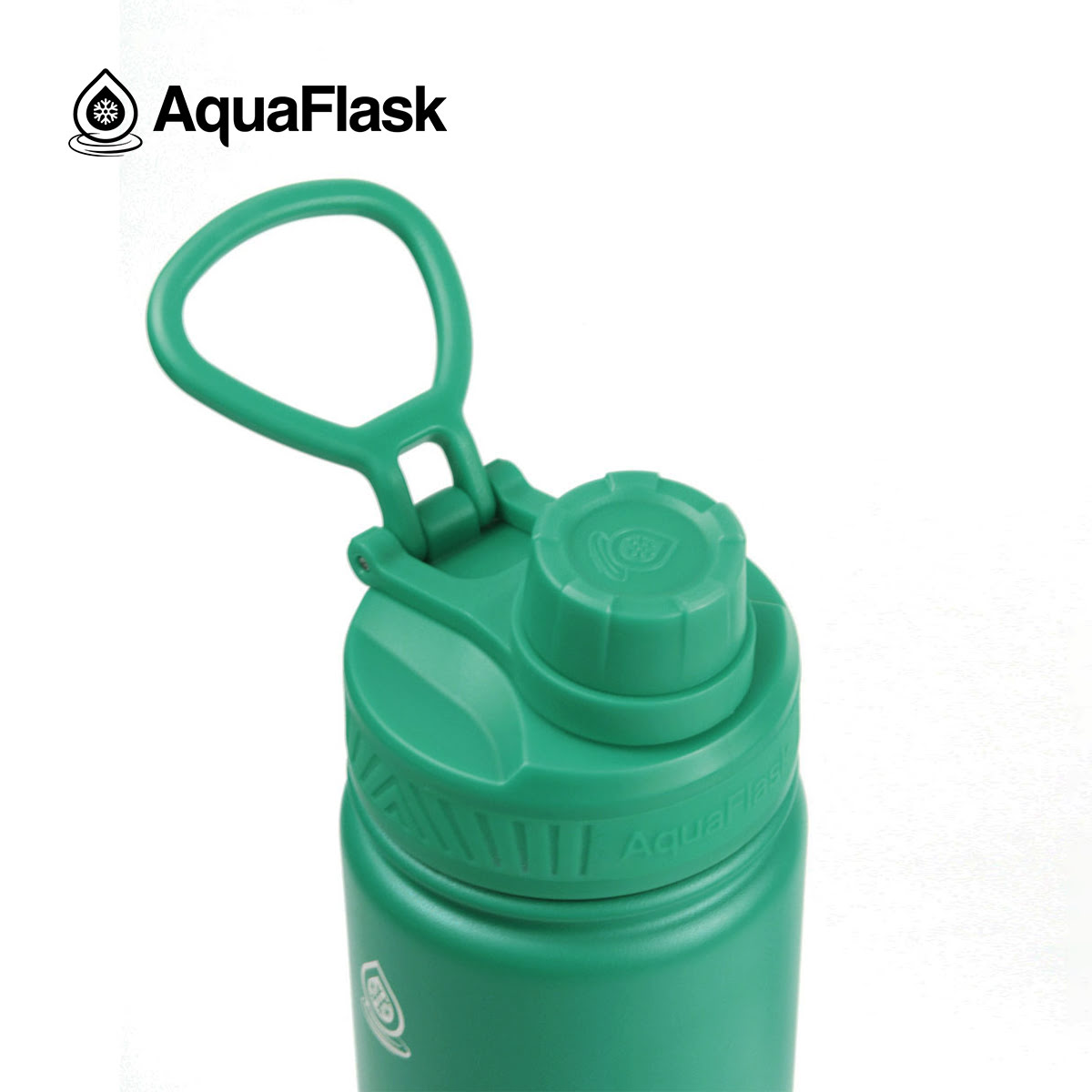 AQUAFLASK (22oz) Wide Mouth w/ Spout Lid - V2