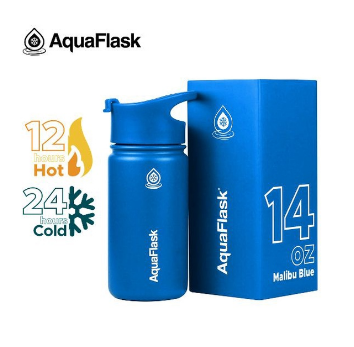 AQUAFLASK (14oz) Wide Mouth w/ Flip Cap