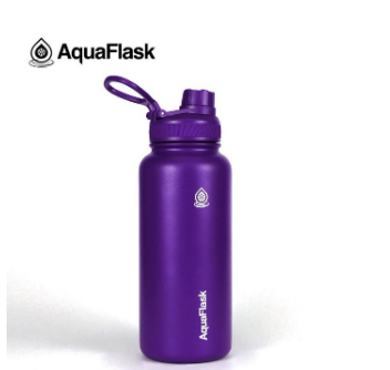 AQUAFLASK (32oz) Wide Mouth w/ Spout Lid - V2