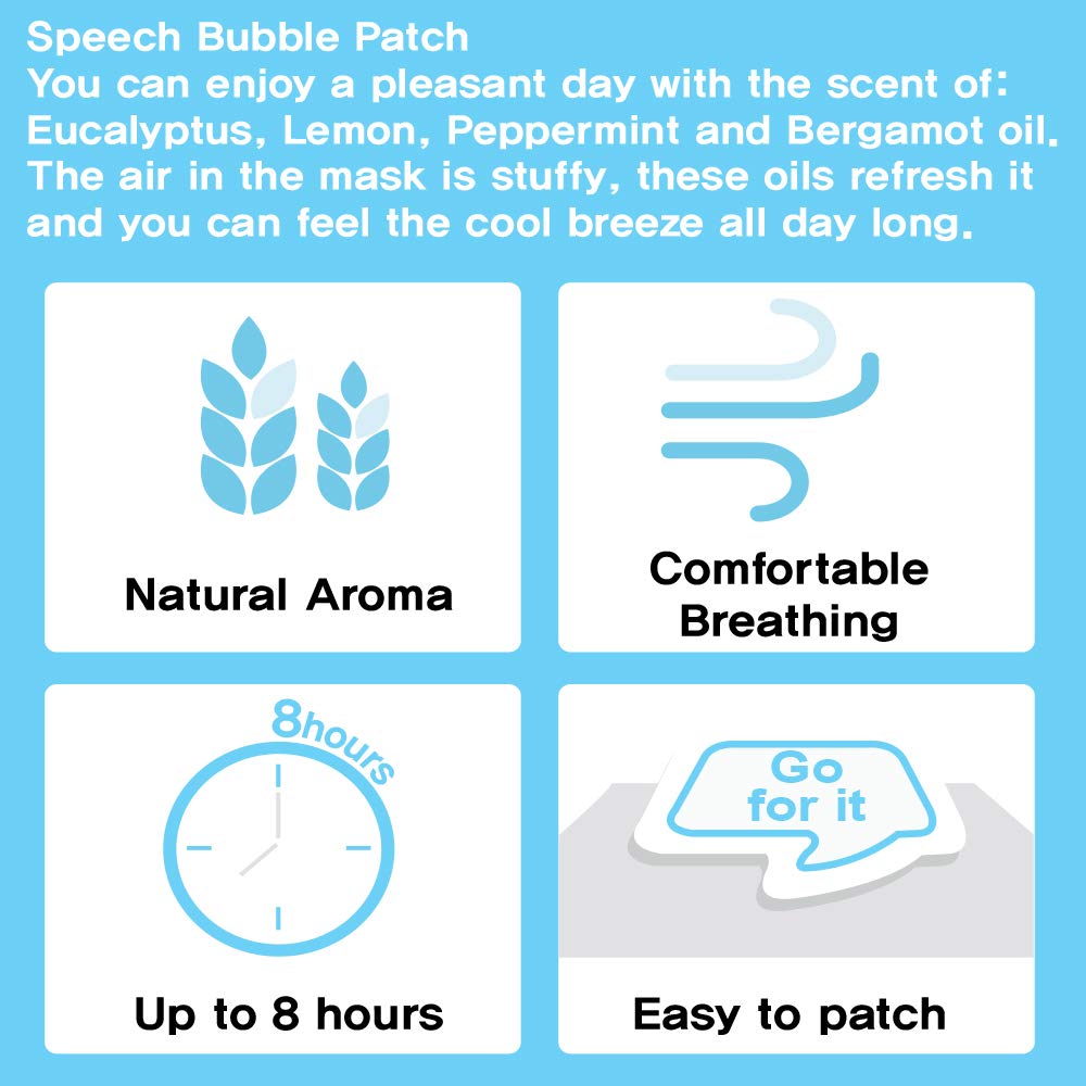 FEEL GOOD AROMA STICKER PATCH MASK - 8's