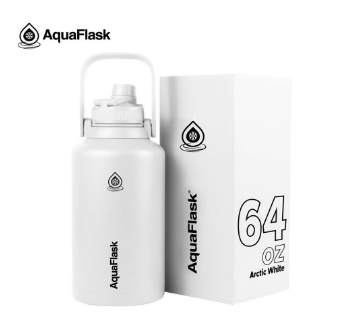 Aquaflask 64oz Wide mouth w/ flex twist lid - V2