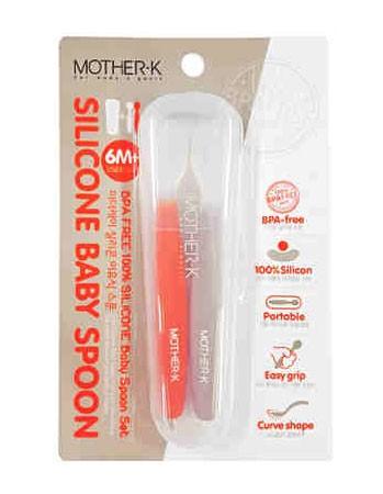 MOTHER-K SILICONE BABY SPOON