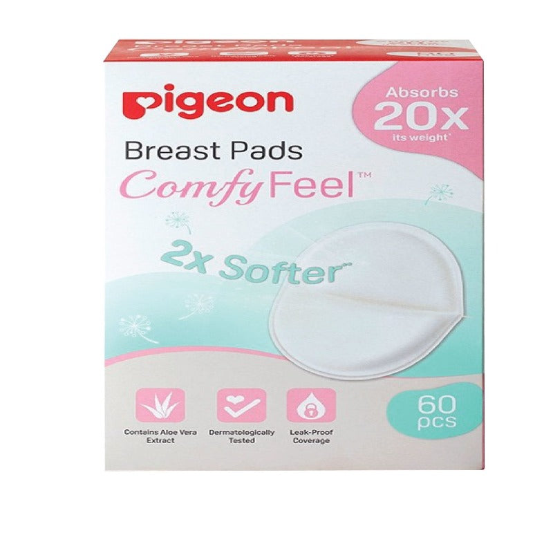 Pigeon Breast Pad Comfy Feel 100s | Contains Aloe Vera Extract