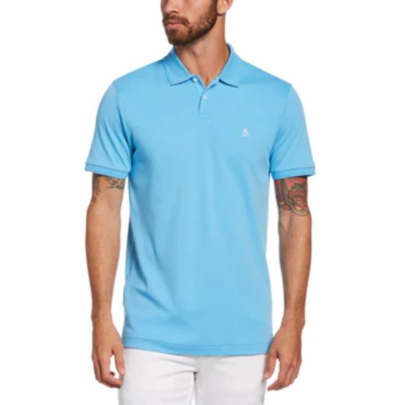 ORIGINAL PENGUIN ORGANIC COTTON INTERLOCK DADDY POLO