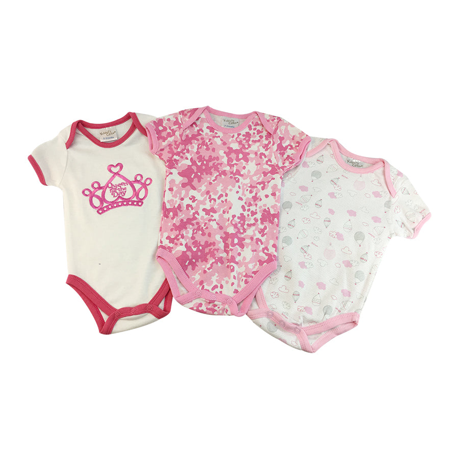Infant's 3-Piece Bodysuit Set