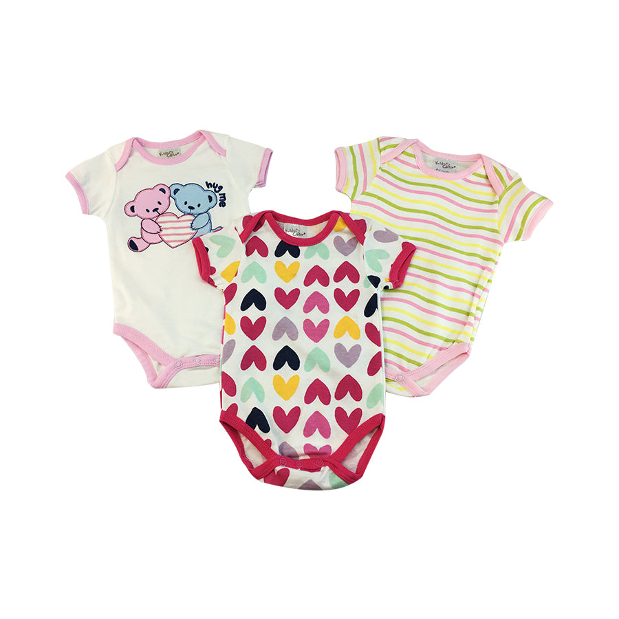 Infant's 3-Piece Bodysuit Set