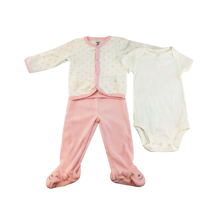Baby 3-Piece Romper Set