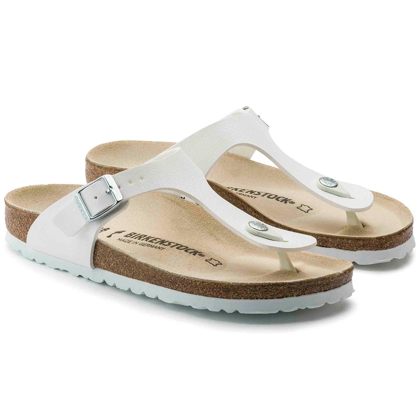 Birkenstock Gizeh Birko-Flor® in White