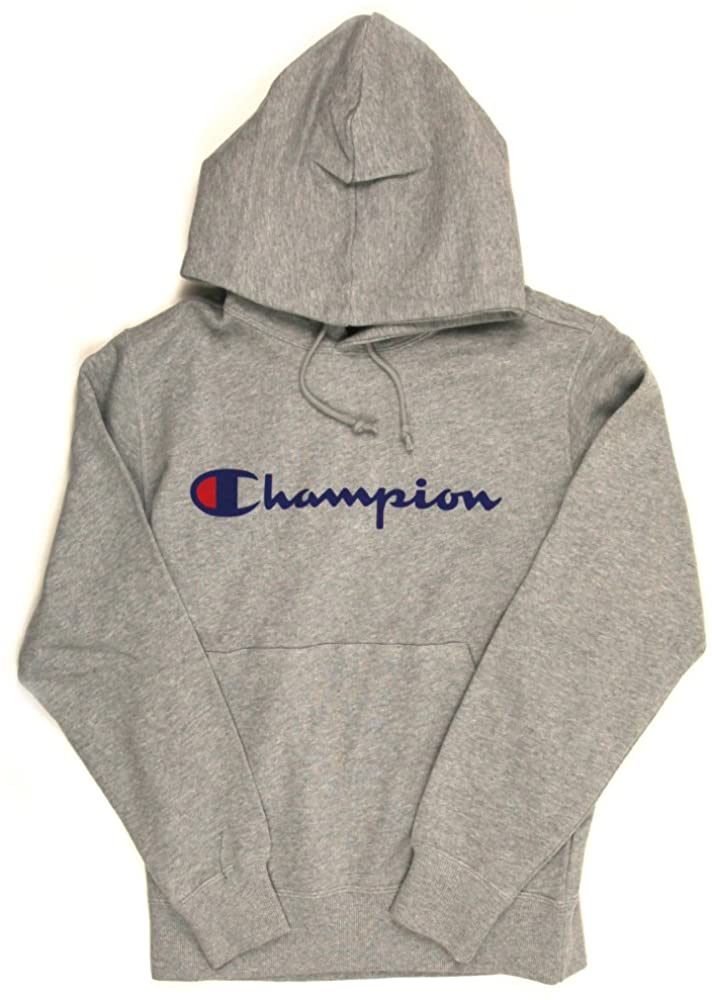 Champion Pullover Hooded Logo Sweatshirt